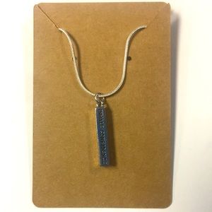 “Inhale Confidence - Exhale Doubt” Necklace